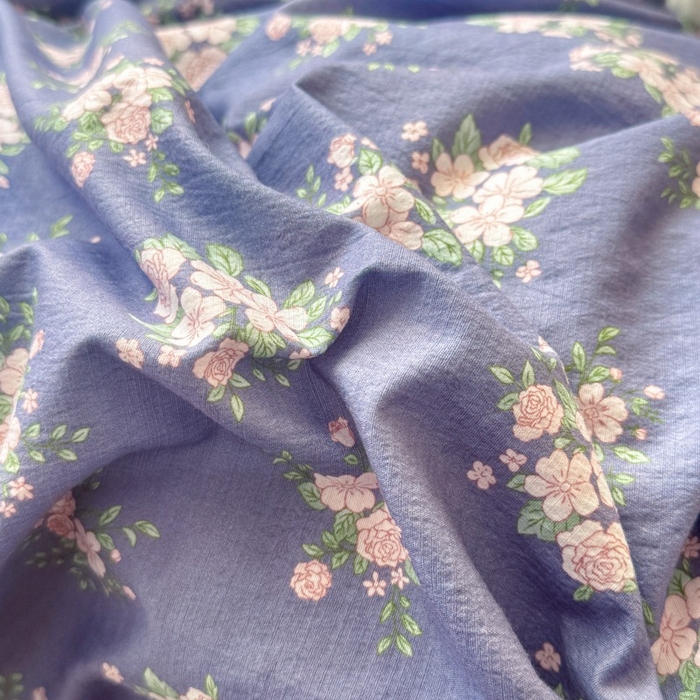 91家纺网 家纺一手货源 找家纺 安力森/诚臻酒店用品 2026新款A类双层皱皱纱四件套 浅紫花绒