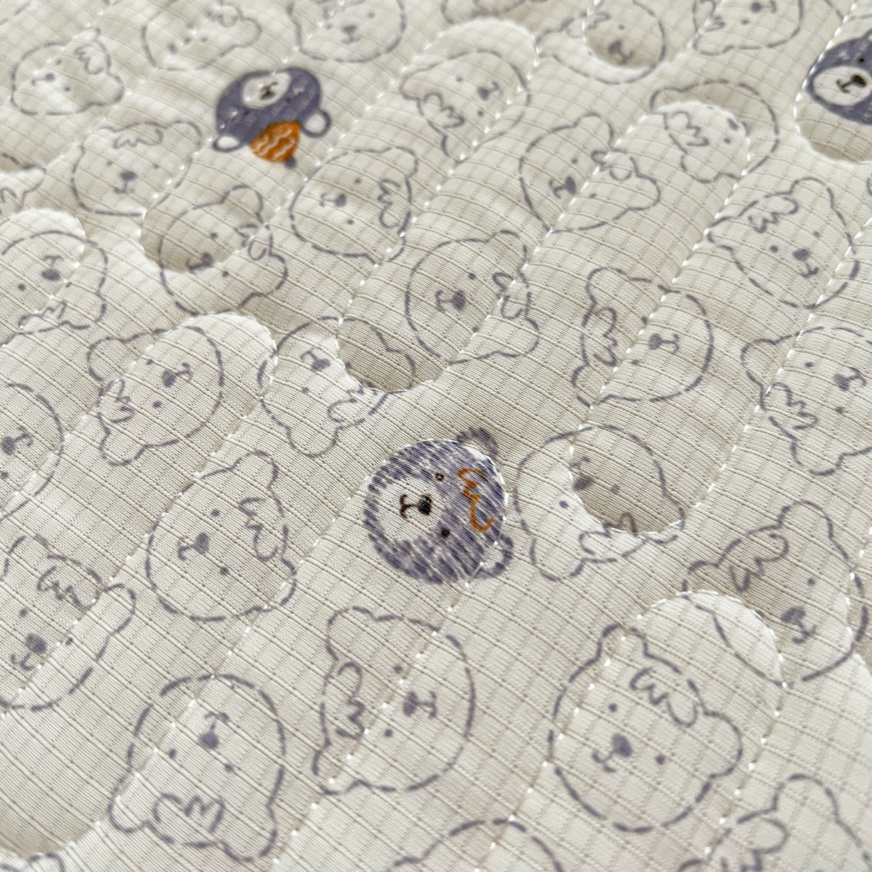 91家纺网 家纺一手货源 找家纺 富米莱（原臻工厂） 2026新款高奢维密花边冰肤格凉感夏凉被床盖夏被空调被四件套 夏被床盖-萌宠集