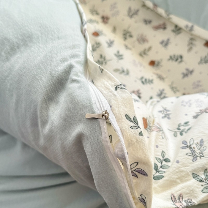 91家纺网 家纺一手货源 找家纺 安力森/诚臻酒店用品 2026新款A类双层皱皱纱四件套 紫雾叶兔