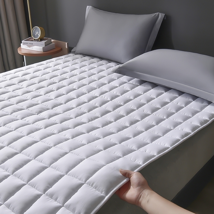 91家纺网 家纺一手货源 找家纺 （总）安力森/诚臻酒店用品 2026新款酒店磨毛床护垫保护垫