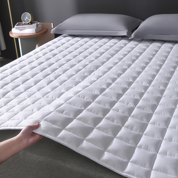 91家纺网 家纺一手货源 找家纺 （总）安力森/诚臻酒店用品 2026新款酒店磨毛床护垫保护垫