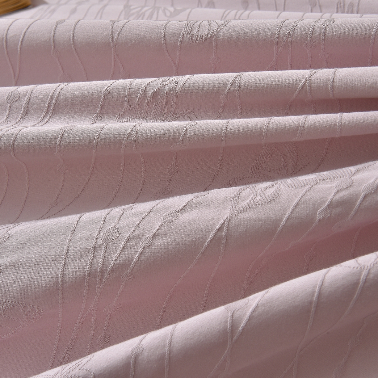 91家纺网 家纺一手货源 找家纺 炫拼家纺 2026新款A类60支水洗棉立体浮雕提花全棉四件套-幻蝶系列 幻蝶-梦幻紫