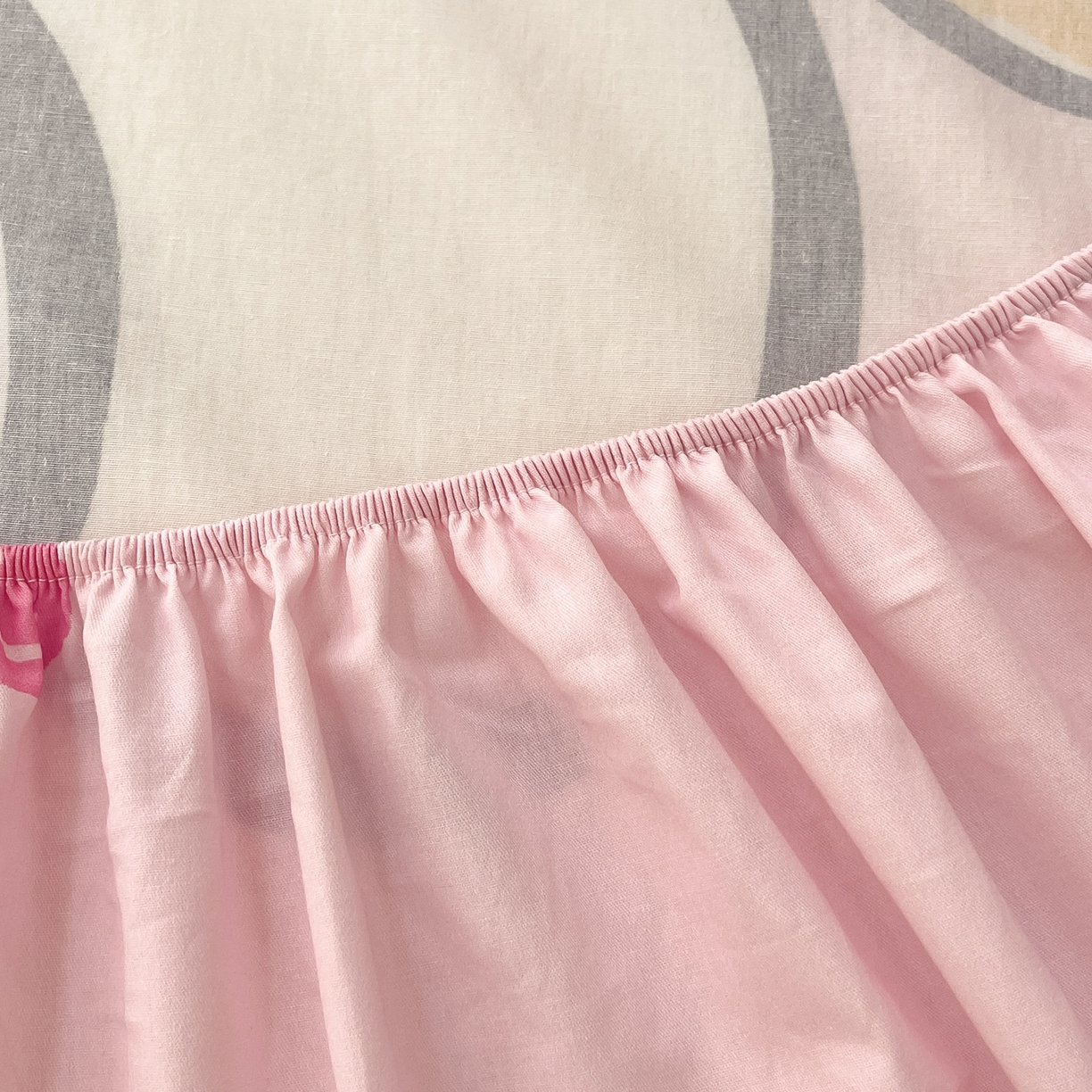 91家纺网 家纺一手货源 找家纺 博雅 2026新款三丽欧大版全棉纯棉单床笠床笠单件 小熊KT猫