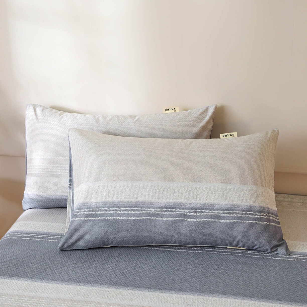 91家纺网 家纺一手货源 找家纺 涵宸家纺 2026新款全棉提花老粗布-单枕套 枕套-北欧风光