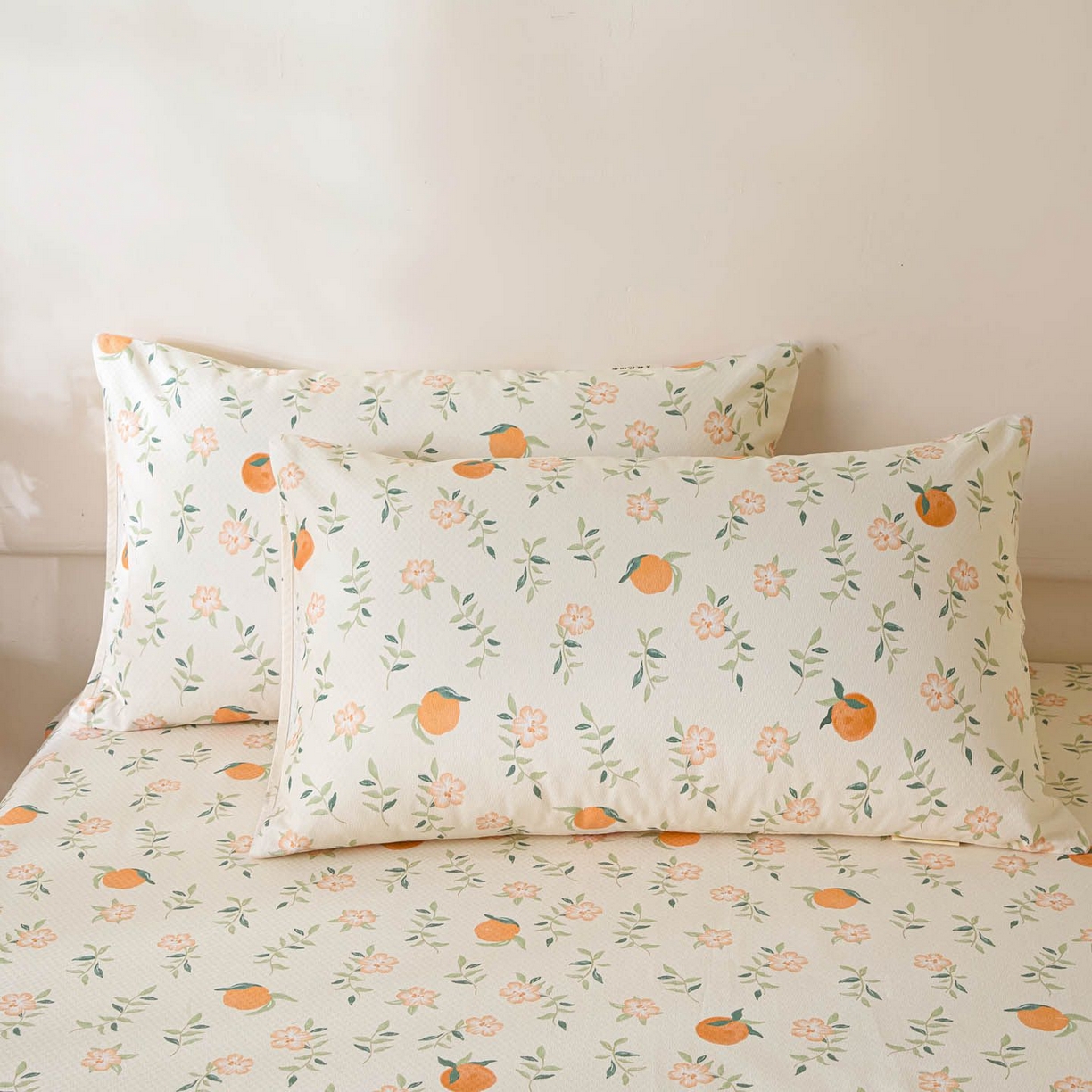 91家纺网 家纺一手货源 找家纺 （总）涵宸家纺 2026新款全棉提花老粗布-单枕套