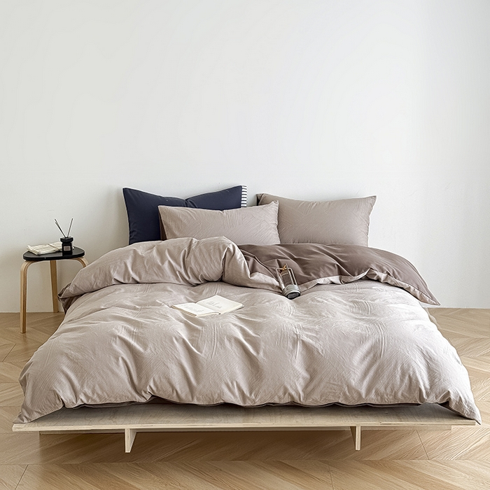 91家纺网 家纺一手货源 找家纺 （总）Mr.pig猪先生水洗棉 2026新款简约全棉四件套系列（展示价格为控价，实际价格请联系客服）