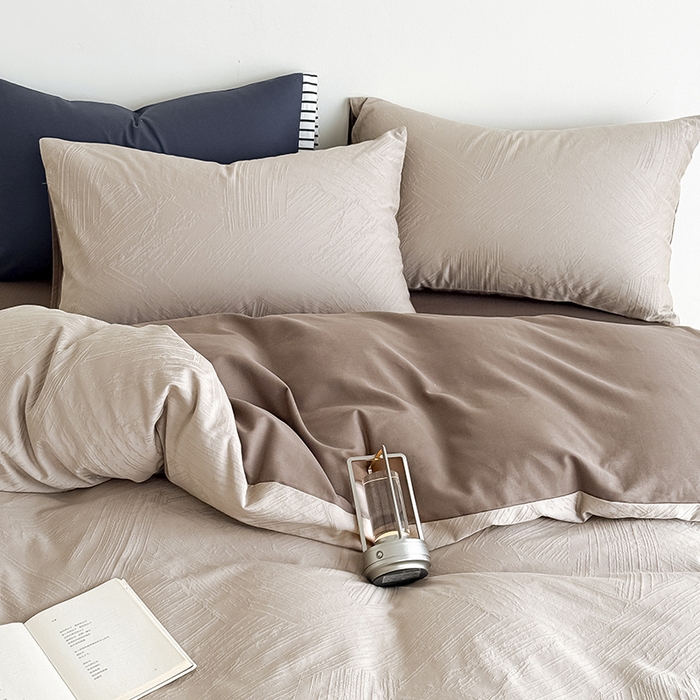 91家纺网 家纺一手货源 找家纺 （总）Mr.pig猪先生水洗棉 2026新款简约全棉四件套系列（展示价格为控价，实际价格请联系客服）