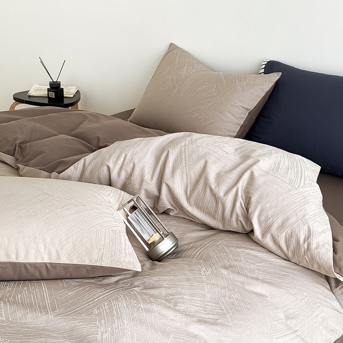 91家纺网 家纺一手货源 找家纺 （总）Mr.pig猪先生水洗棉 2026新款简约全棉四件套系列（展示价格为控价，实际价格请联系客服）