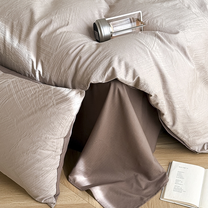 91家纺网 家纺一手货源 找家纺 （总）Mr.pig猪先生水洗棉 2026新款简约全棉四件套系列（展示价格为控价，实际价格请联系客服）