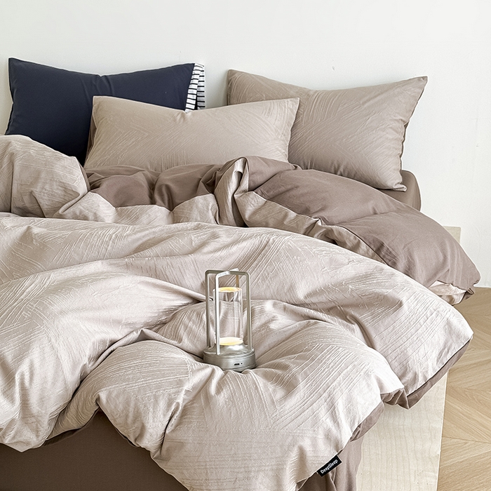 91家纺网 家纺一手货源 找家纺 （总）Mr.pig猪先生水洗棉 2026新款简约全棉四件套系列（展示价格为控价，实际价格请联系客服）