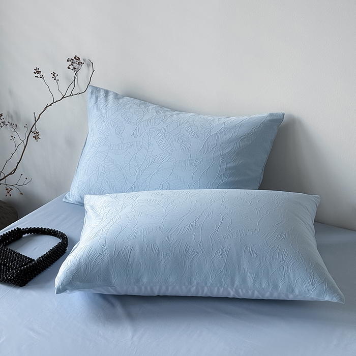 91家纺网 家纺一手货源 找家纺 Mr.pig猪先生水洗棉 2026新款简约全棉四件套系列（展示价格为控价，实际价格请联系客服） 简禾电光蓝