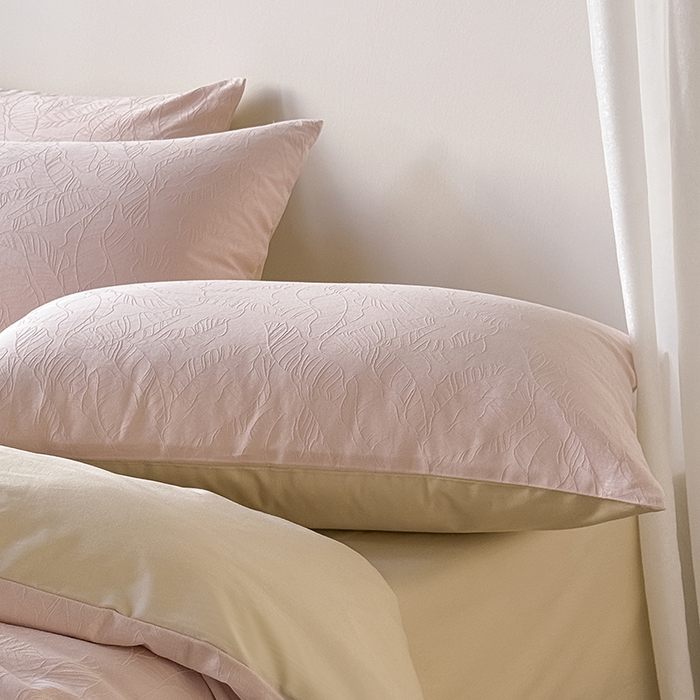 91家纺网 家纺一手货源 找家纺 Mr.pig猪先生水洗棉 2026新款简约全棉四件套系列（展示价格为控价，实际价格请联系客服） 简禾珀尔粉