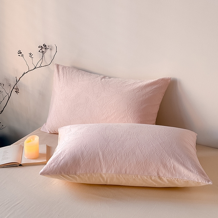 91家纺网 家纺一手货源 找家纺 Mr.pig猪先生水洗棉 2026新款简约全棉四件套系列（展示价格为控价，实际价格请联系客服） 简禾珀尔粉