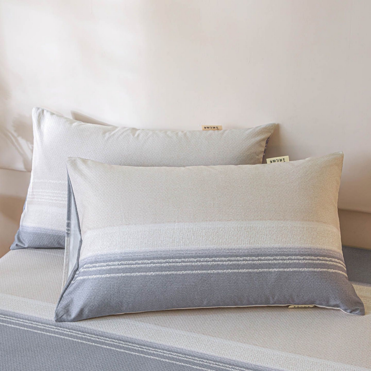 91家纺网 家纺一手货源 找家纺 涵宸家纺 2026新款全棉提花老粗布-单床单 床单-北欧风光