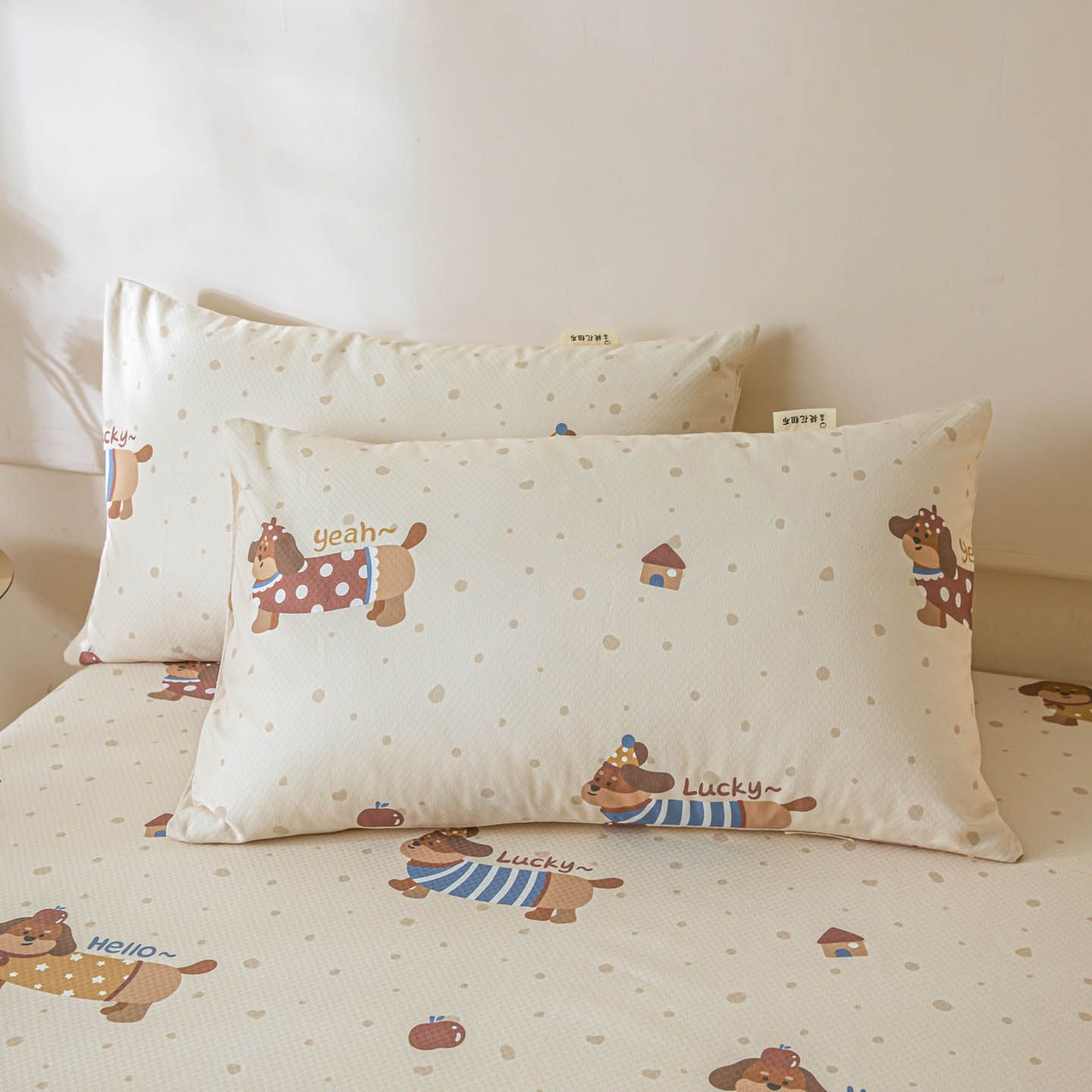 91家纺网 家纺一手货源 找家纺 涵宸家纺 2026新款全棉提花老粗布-单床单 床单-彩运