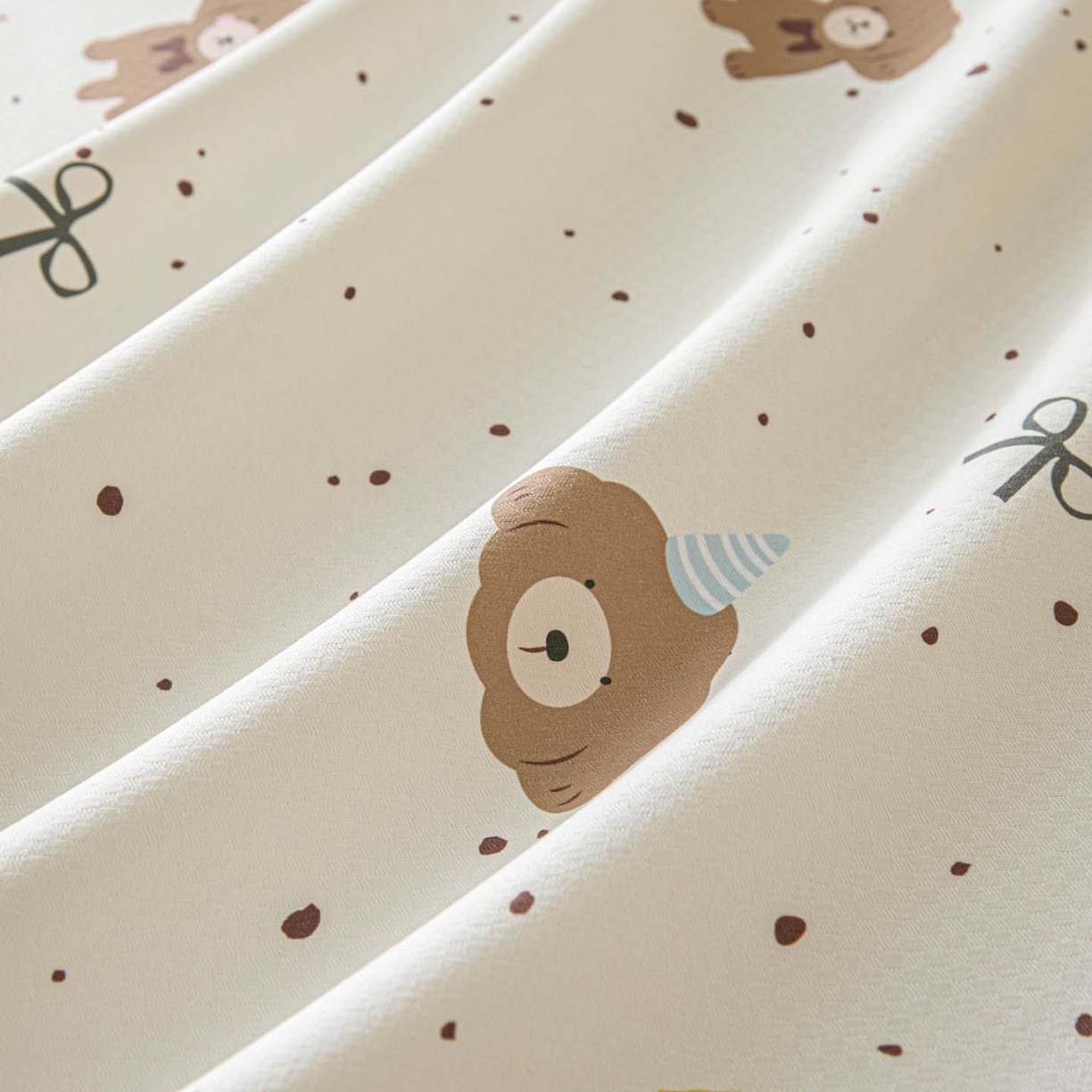 91家纺网 家纺一手货源 找家纺 涵宸家纺 2026新款全棉提花老粗布-单床单 床单-萌犬礼