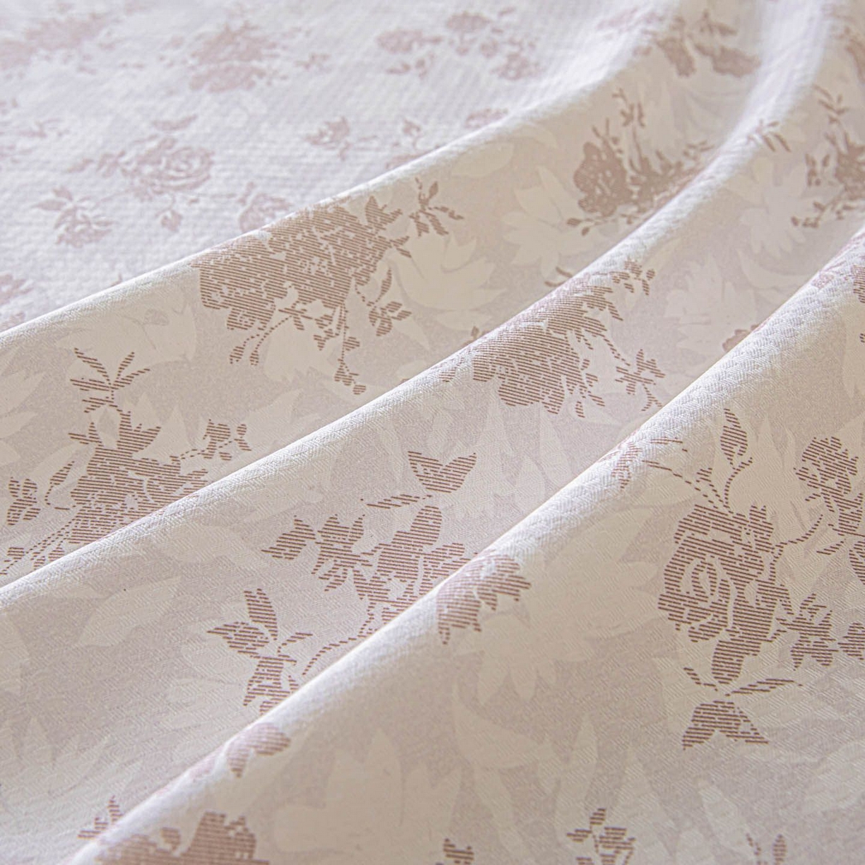 91家纺网 家纺一手货源 找家纺 涵宸家纺 2026新款全棉提花老粗布-单床单 床单-暖花甜梦