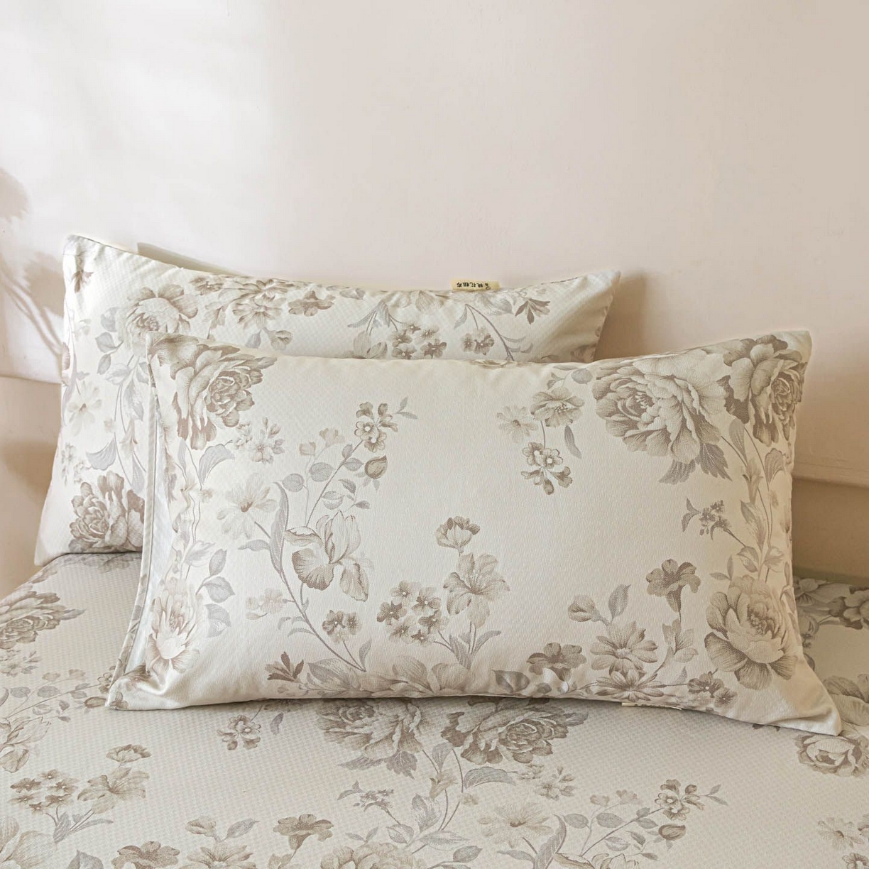 91家纺网 家纺一手货源 找家纺 涵宸家纺 2026新款全棉提花老粗布-单床单 床单-挪威花园