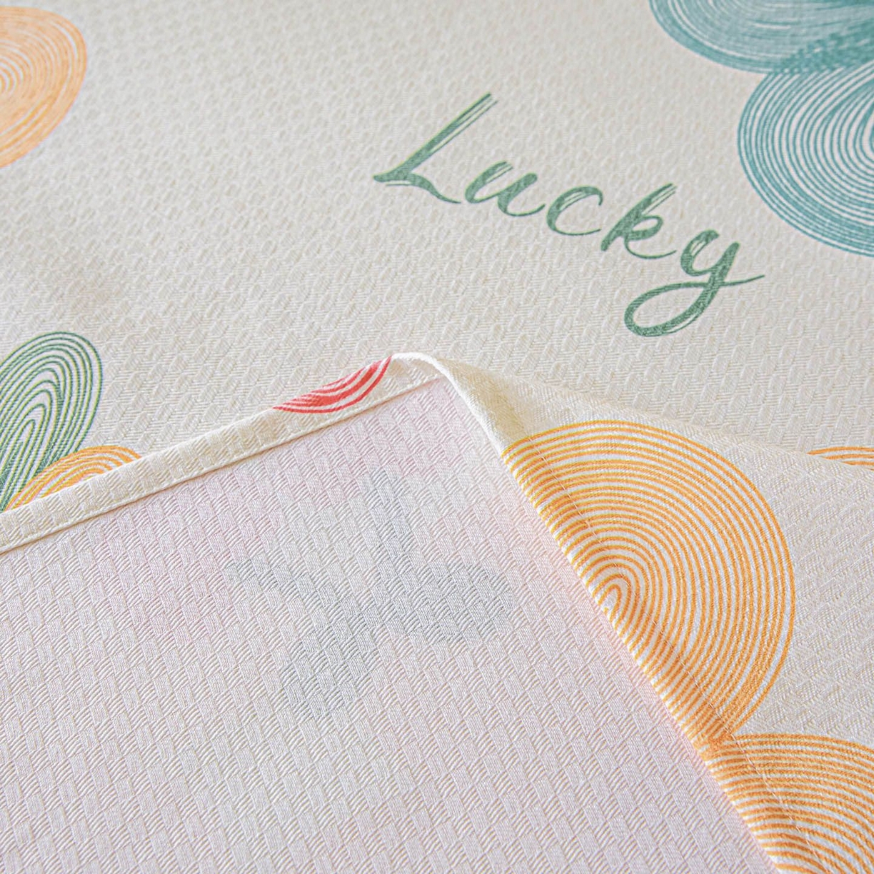 91家纺网 家纺一手货源 找家纺 涵宸家纺 2026新款全棉提花老粗布-单床单 床单-甜樱记