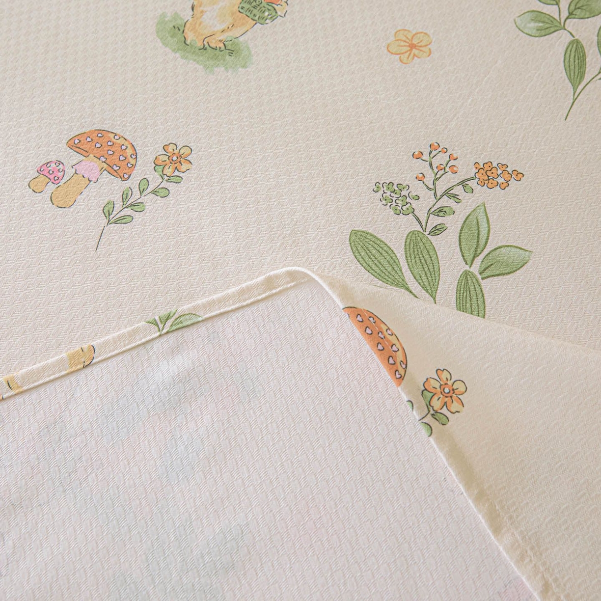 91家纺网 家纺一手货源 找家纺 涵宸家纺 2026新款全棉提花老粗布-单床单 床单-兔屿