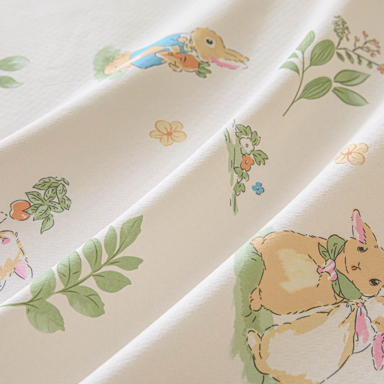 91家纺网 家纺一手货源 找家纺 涵宸家纺 2026新款全棉提花老粗布-单床单 床单-兔屿