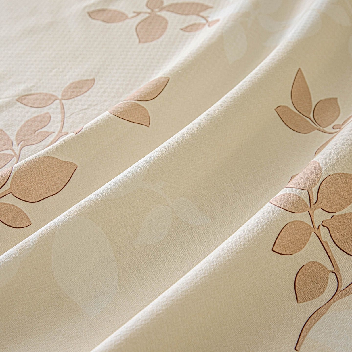 91家纺网 家纺一手货源 找家纺 涵宸家纺 2026新款全棉提花老粗布-单床单 床单-叶知秋