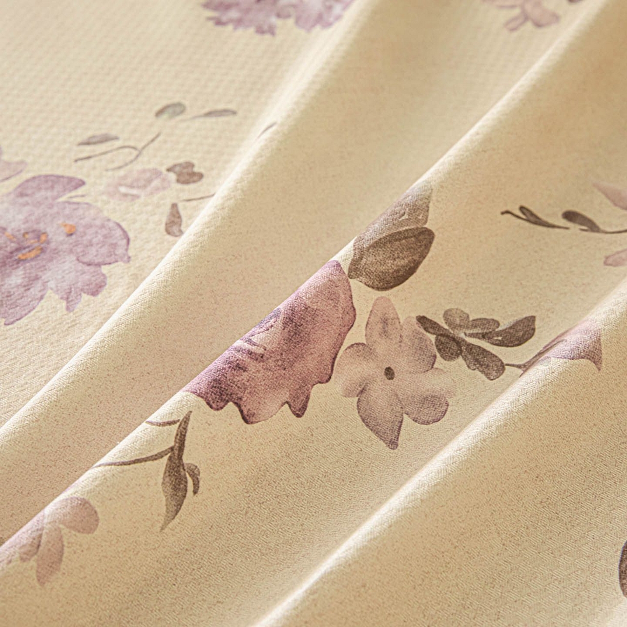 91家纺网 家纺一手货源 找家纺 涵宸家纺 2026新款全棉提花老粗布-单床单 床单-紫色花语