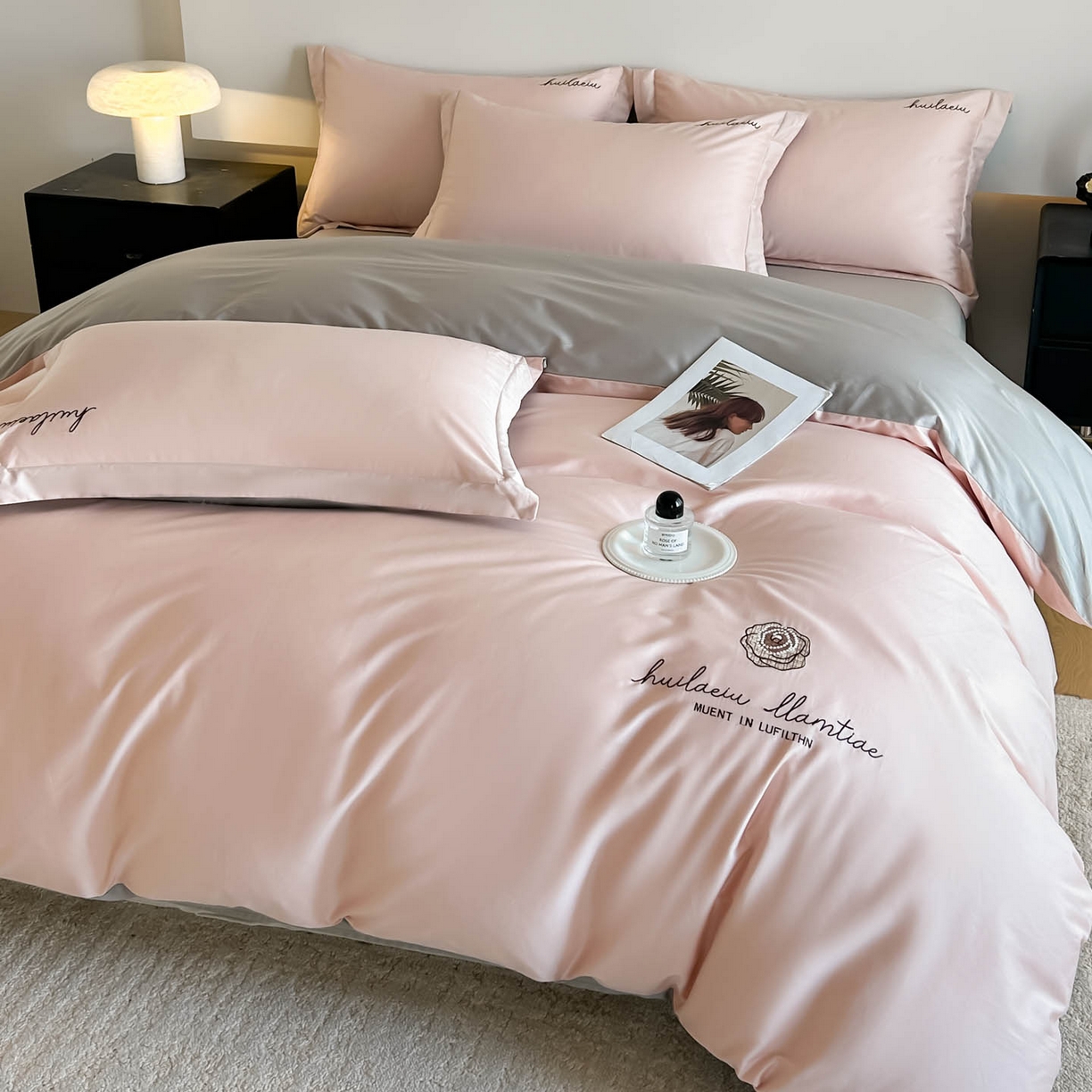 91家纺网 家纺一手货源 找家纺 （总）涵宸家纺 2026新款全棉工艺款四件套-西雅图