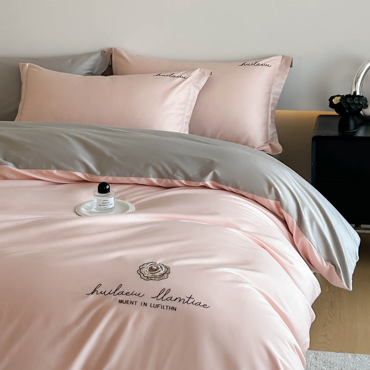 91家纺网 家纺一手货源 找家纺 （总）涵宸家纺 2026新款全棉工艺款四件套-西雅图