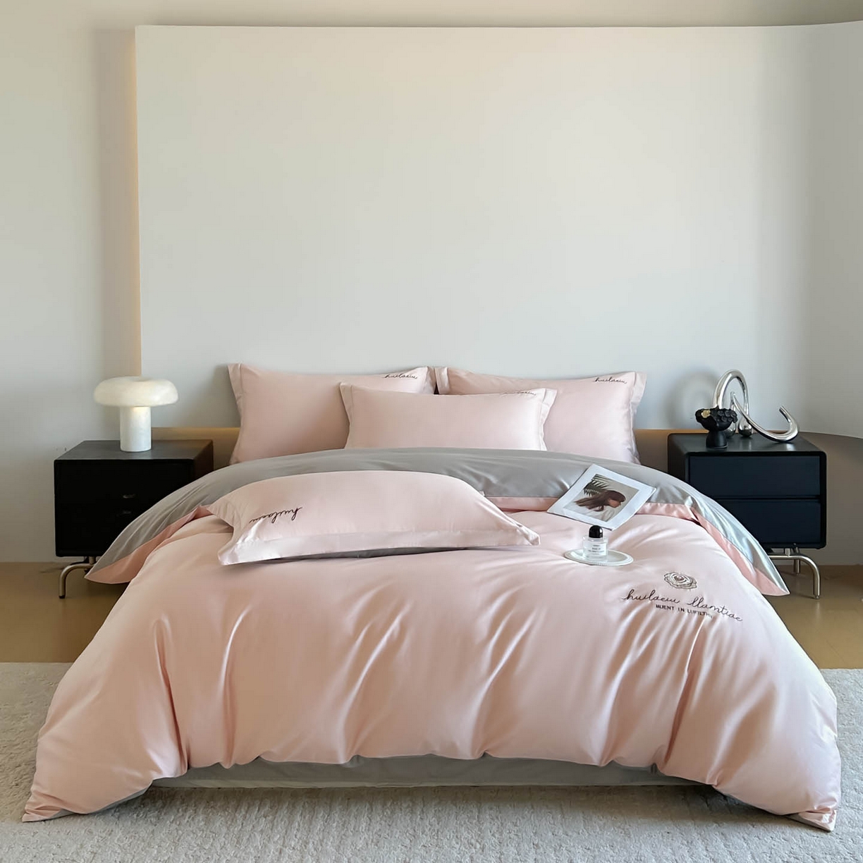 91家纺网 家纺一手货源 找家纺 （总）涵宸家纺 2026新款全棉工艺款四件套-西雅图