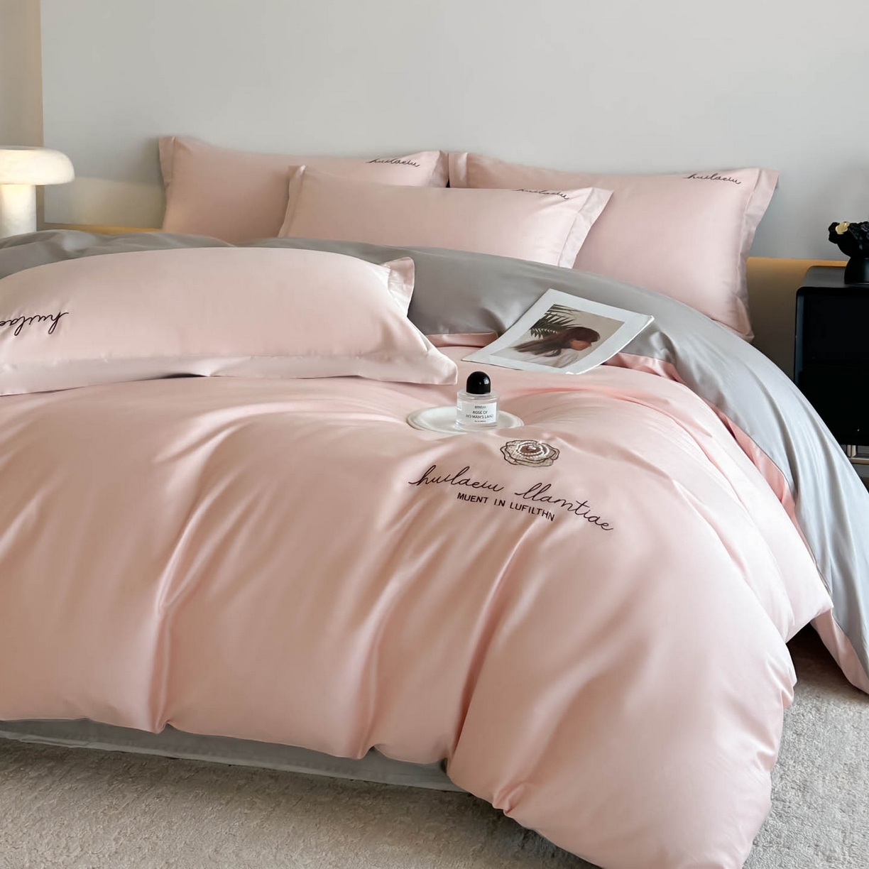 91家纺网 家纺一手货源 找家纺 （总）涵宸家纺 2026新款全棉工艺款四件套-西雅图