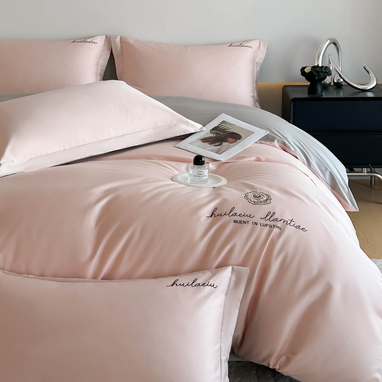 91家纺网 家纺一手货源 找家纺 （总）涵宸家纺 2026新款全棉工艺款四件套-西雅图