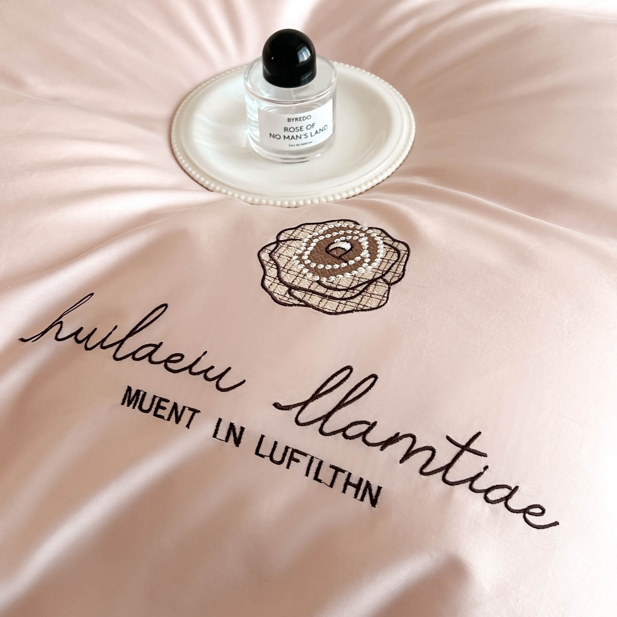 91家纺网 家纺一手货源 找家纺 涵宸家纺 2026新款全棉工艺款四件套-西雅图 西雅图-粉