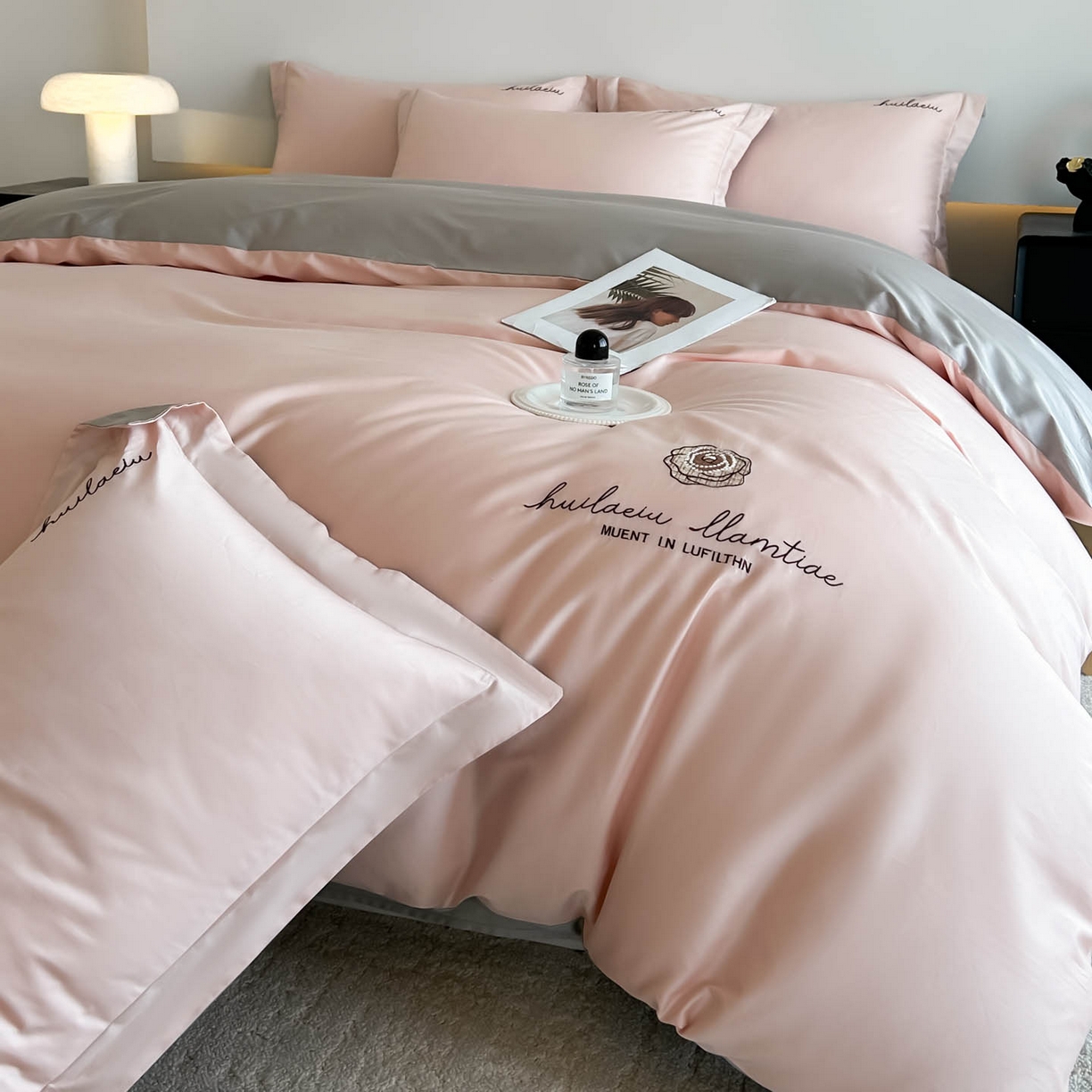 91家纺网 家纺一手货源 找家纺 （总）涵宸家纺 2026新款全棉工艺款四件套-西雅图