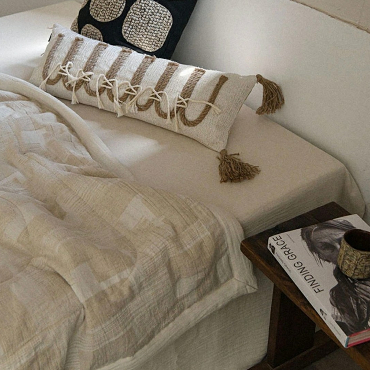 （总）双层纱家居 2025新款AB版A版棉麻B版全棉色织提花双层纱夏被