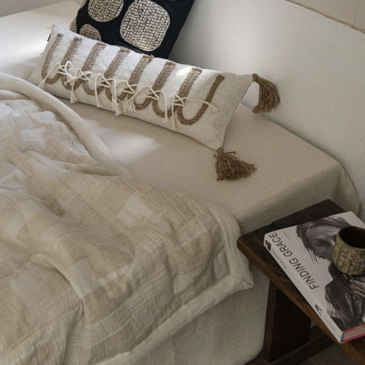 91家纺网 家纺一手货源 找家纺 （总）双层纱家居 2025新款AB版A版棉麻B版全棉色织提花双层纱夏被