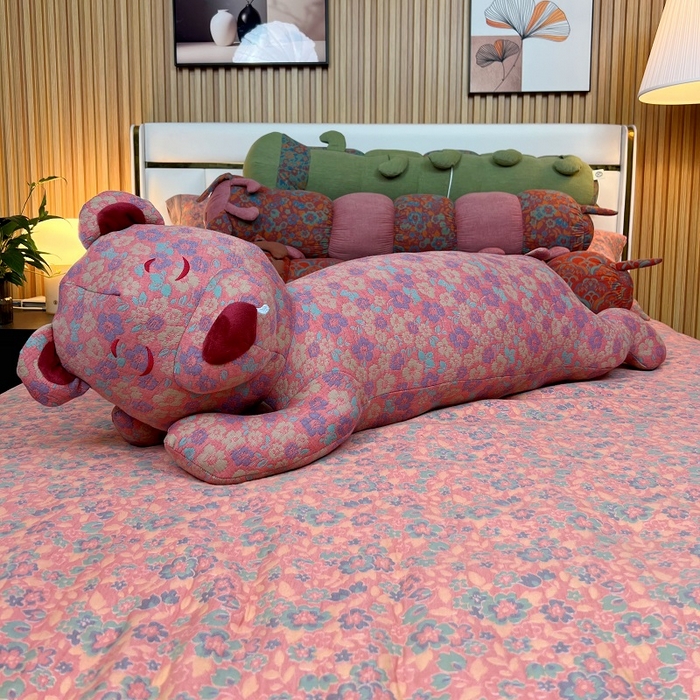 91家纺网 家纺一手货源 找家纺 （总）双层纱家居 2025新款三层纱玩偶