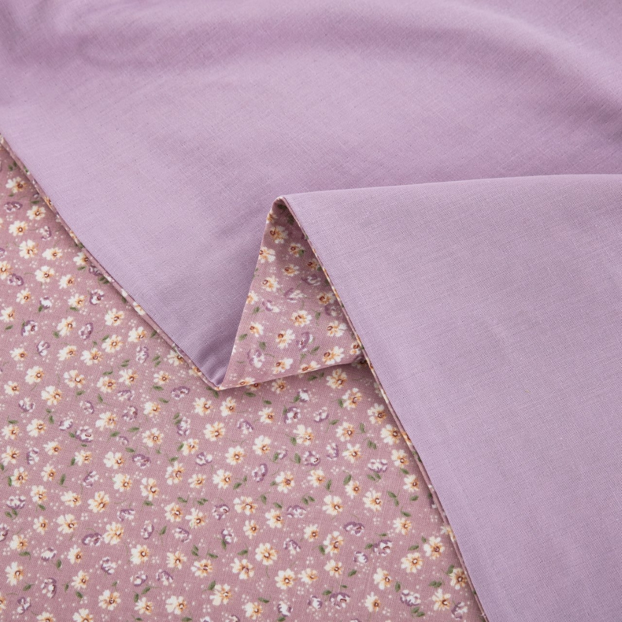 91家纺网 家纺一手货源 找家纺 双层纱家居 2026新款全棉纯棉双层纱绣花绣花四件套初语 初语-粉黛紫