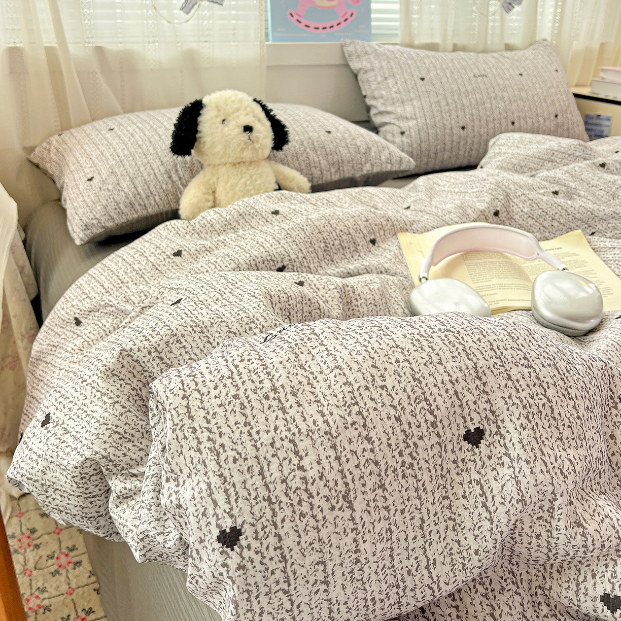 91家纺网 家纺一手货源 找家纺 （总）王朝国际 2026新款A类彩竺棉印花四件套