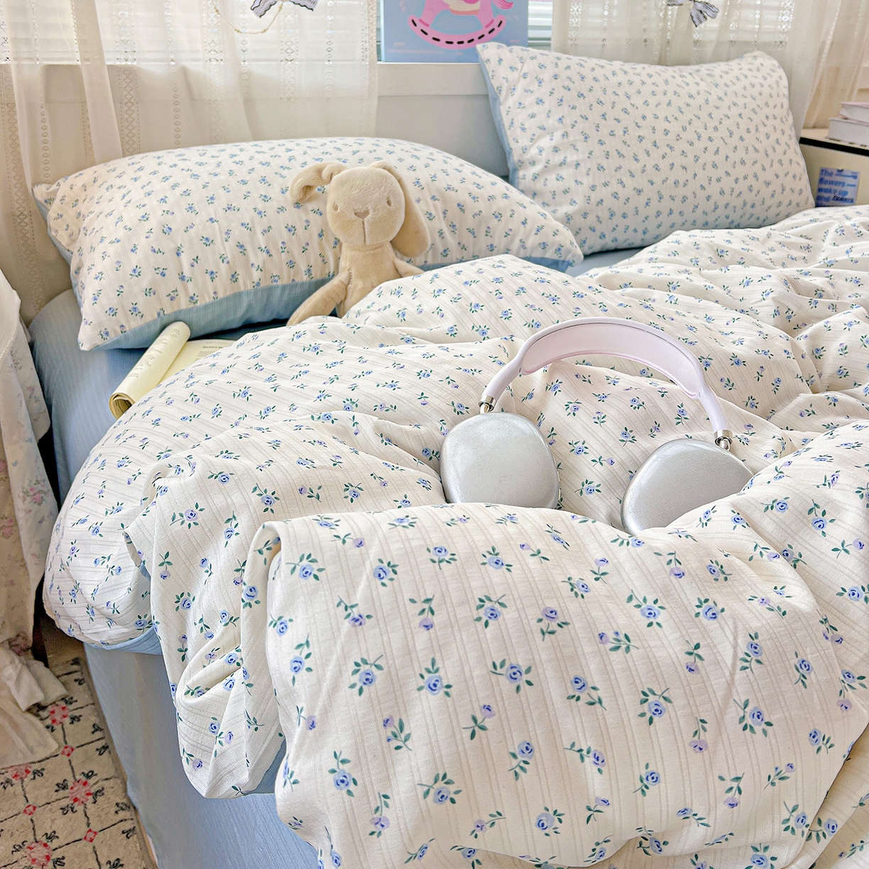 91家纺网 家纺一手货源 找家纺 （总）王朝国际 2026新款A类彩竺棉印花四件套