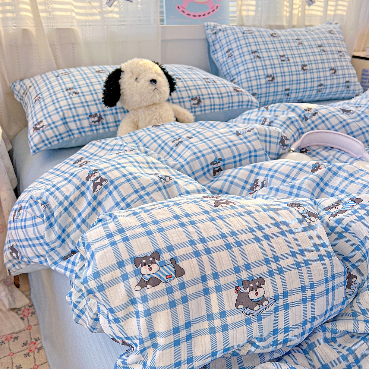 91家纺网 家纺一手货源 找家纺 （总）王朝国际 2026新款A类彩竺棉印花四件套