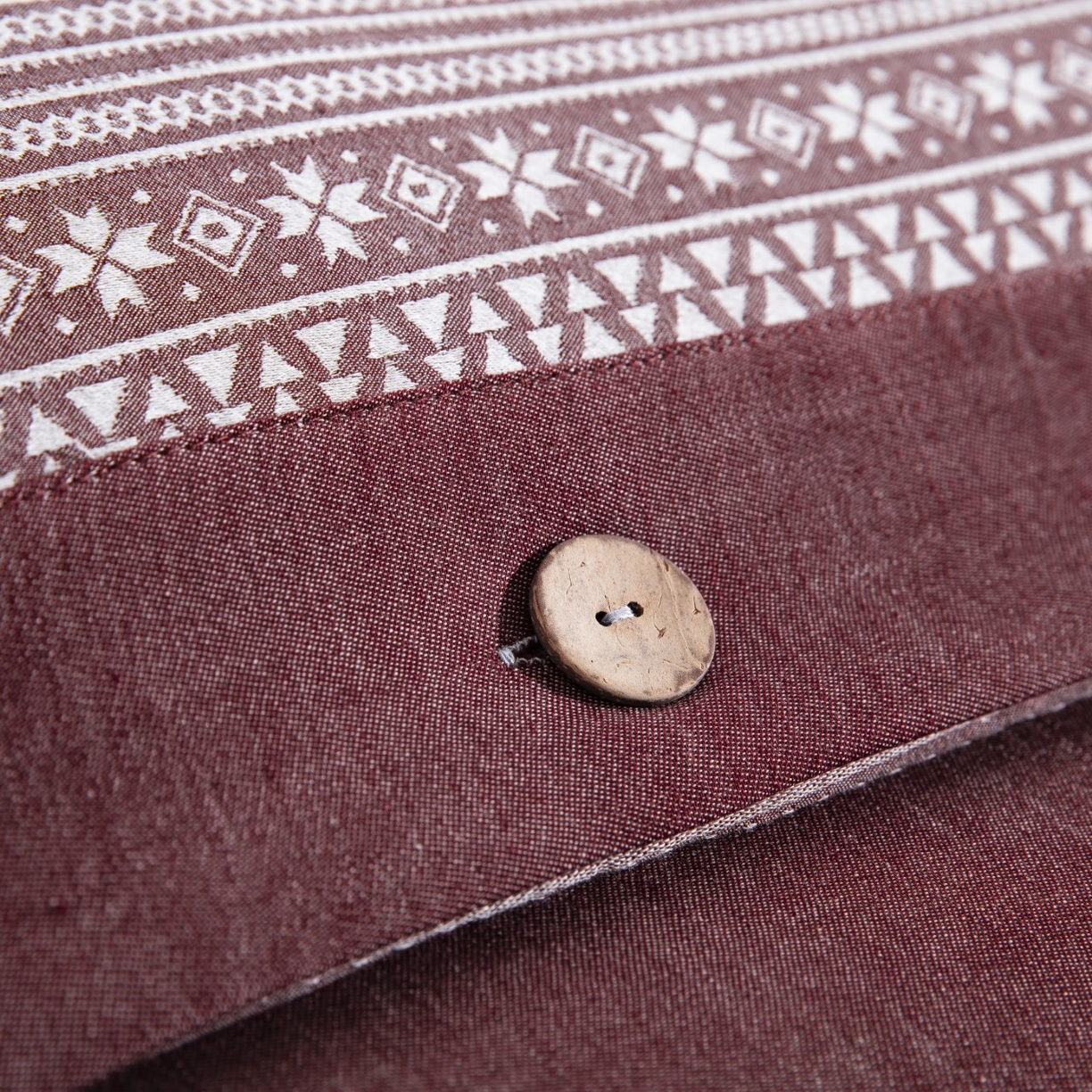 91家纺网 家纺一手货源 找家纺 （总）双层纱家居 2026新款布拉格全棉纯棉色织提花纽扣款四件套