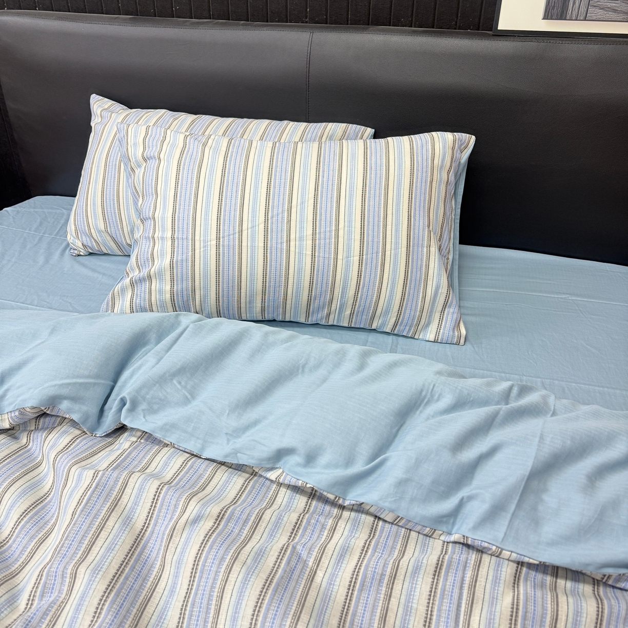 91家纺网 家纺一手货源 找家纺 （总）双层纱家居 2026新款全棉纯棉色织提花四件套多彩