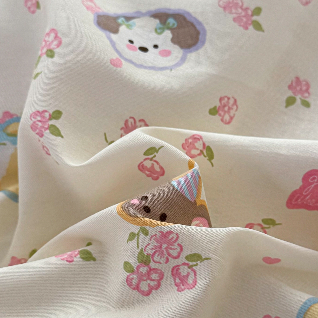 91家纺网 家纺一手货源 找家纺 （总）KA家纺 2026春夏新款全棉床盖款卡通印花四件套