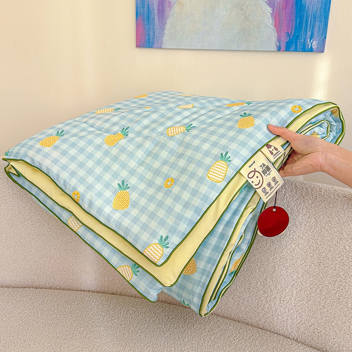 91家纺网 家纺一手货源 找家纺 （总）老帅的工厂店 2026新款A类水洗皱皱纱7A抑菌夏被夏凉被空调被