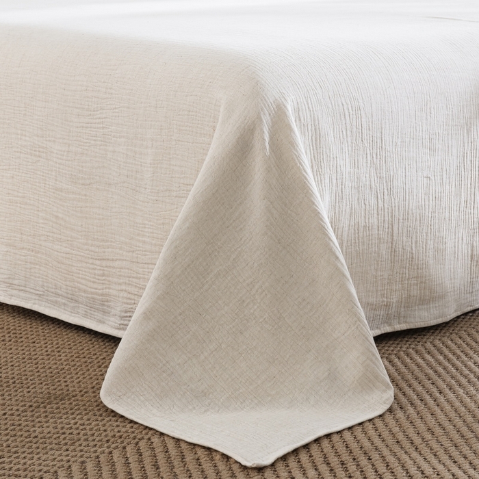 91家纺网 家纺一手货源 找家纺 双层纱家居 2026新款梦华录棉麻剪花高奢款四件套 梦华录-蓝