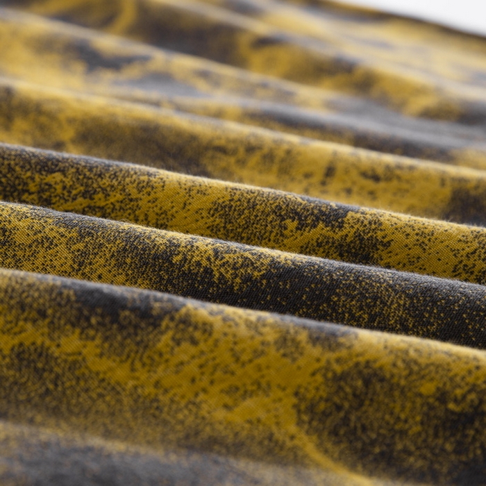 91家纺网 家纺一手货源 找家纺 （总）双层纱家居 2026新款全棉纯棉色织提花双层纱纽扣款四件套-谜韵莎华