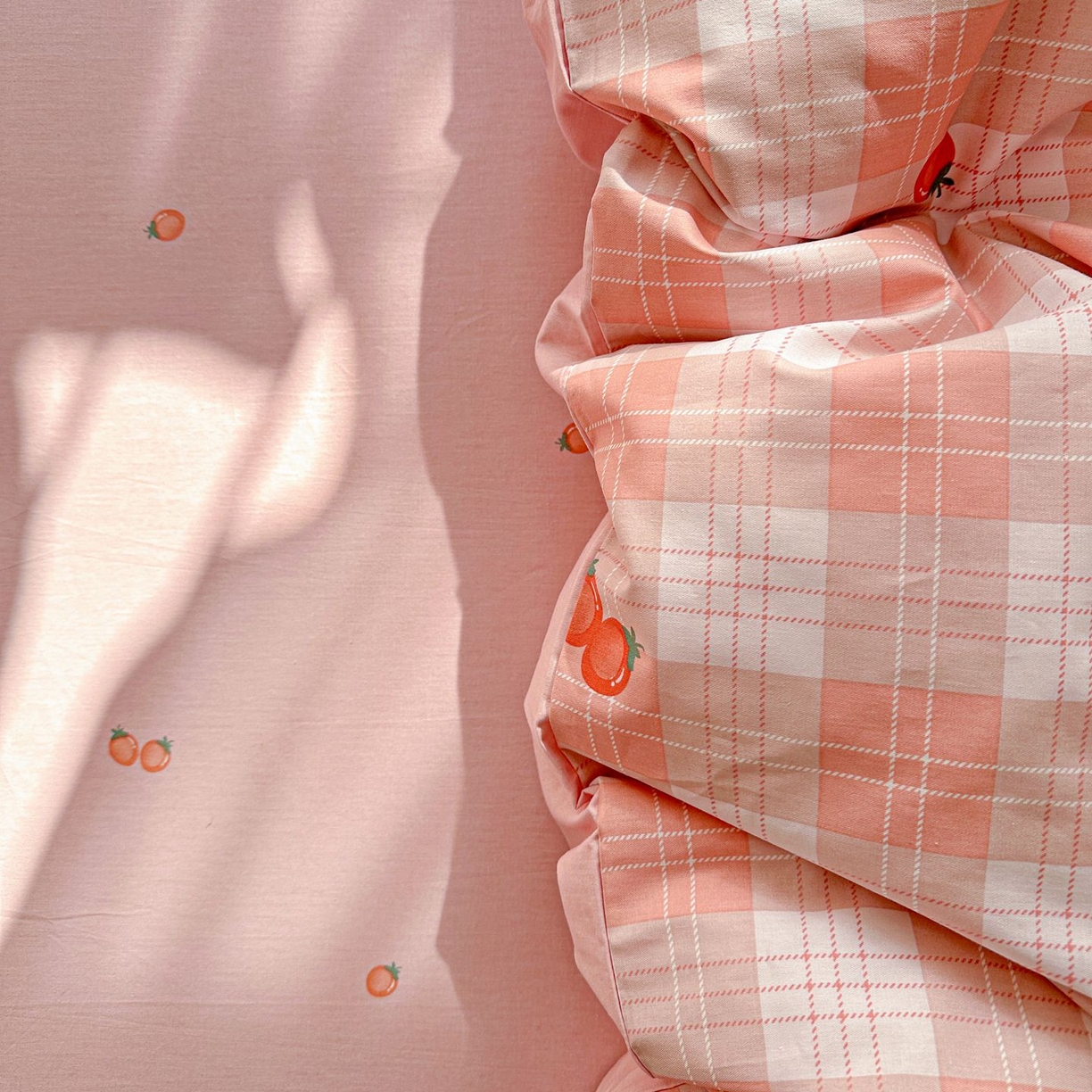 91家纺网 家纺一手货源 找家纺 恩泽家纺 2026新款13372ins全棉印花四件套单品系列-单被套 早安