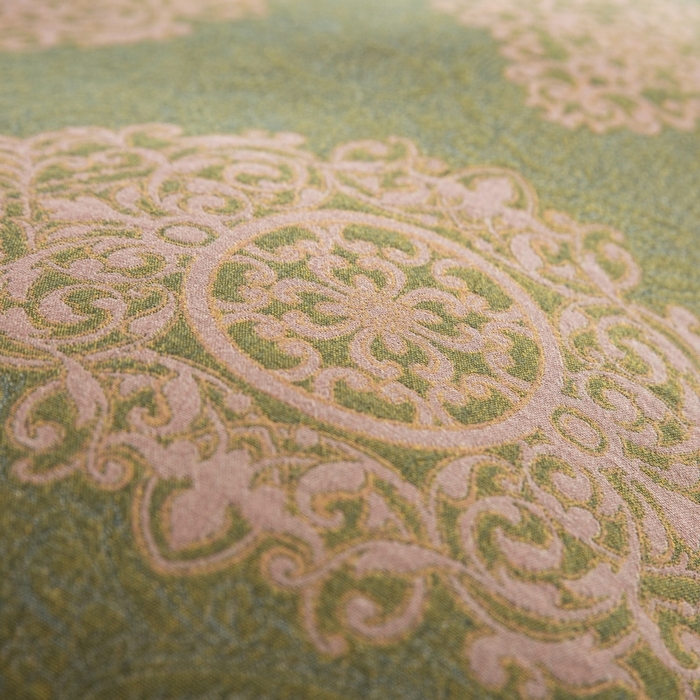 91家纺网 家纺一手货源 找家纺 （总）双层纱家居 2026新款中式图腾镂空加宽飞边款四件套-卡若琳