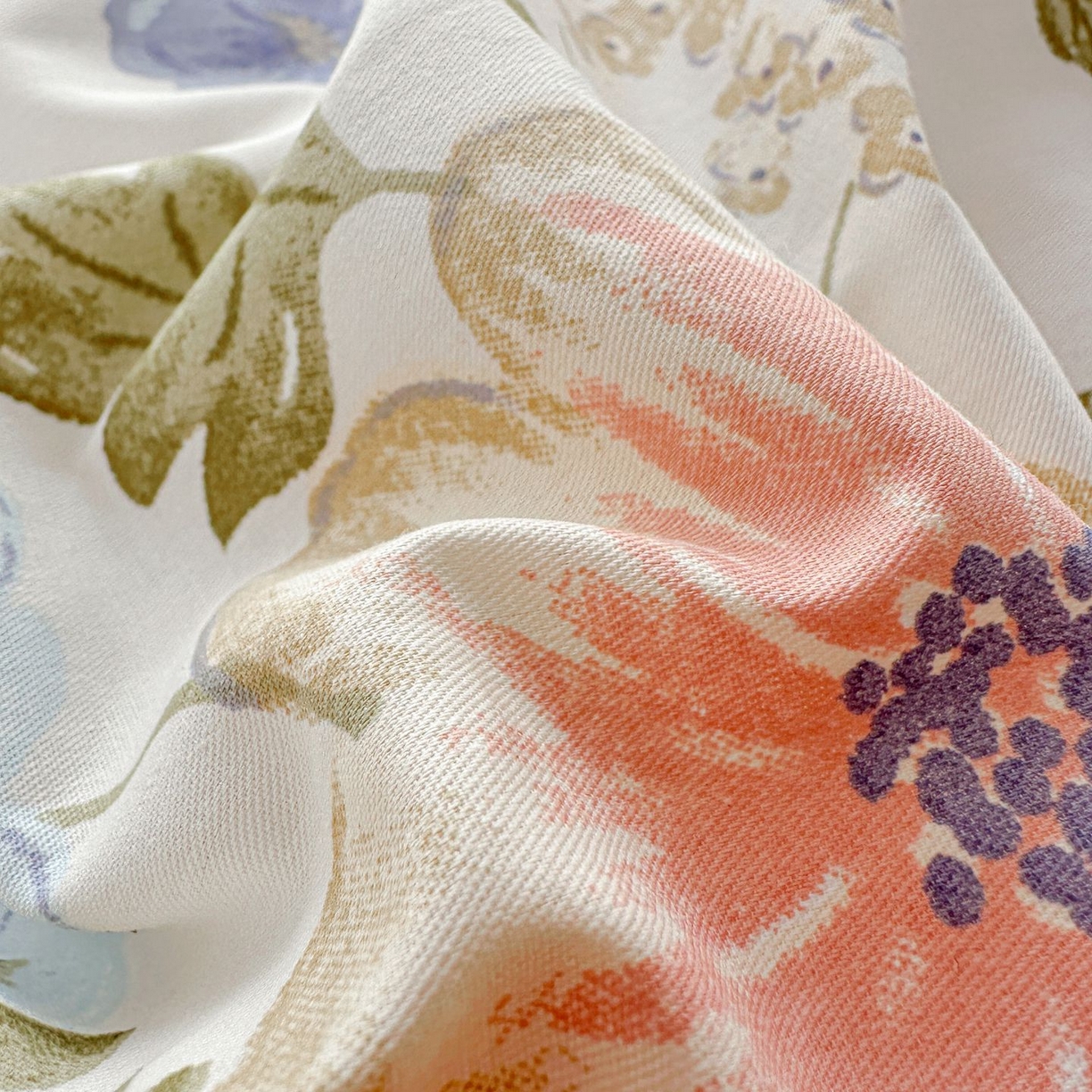 91家纺网 家纺一手货源 找家纺 恩泽家纺 2026新款13372ins全棉印花四件套单品系列-单枕套 百花缘